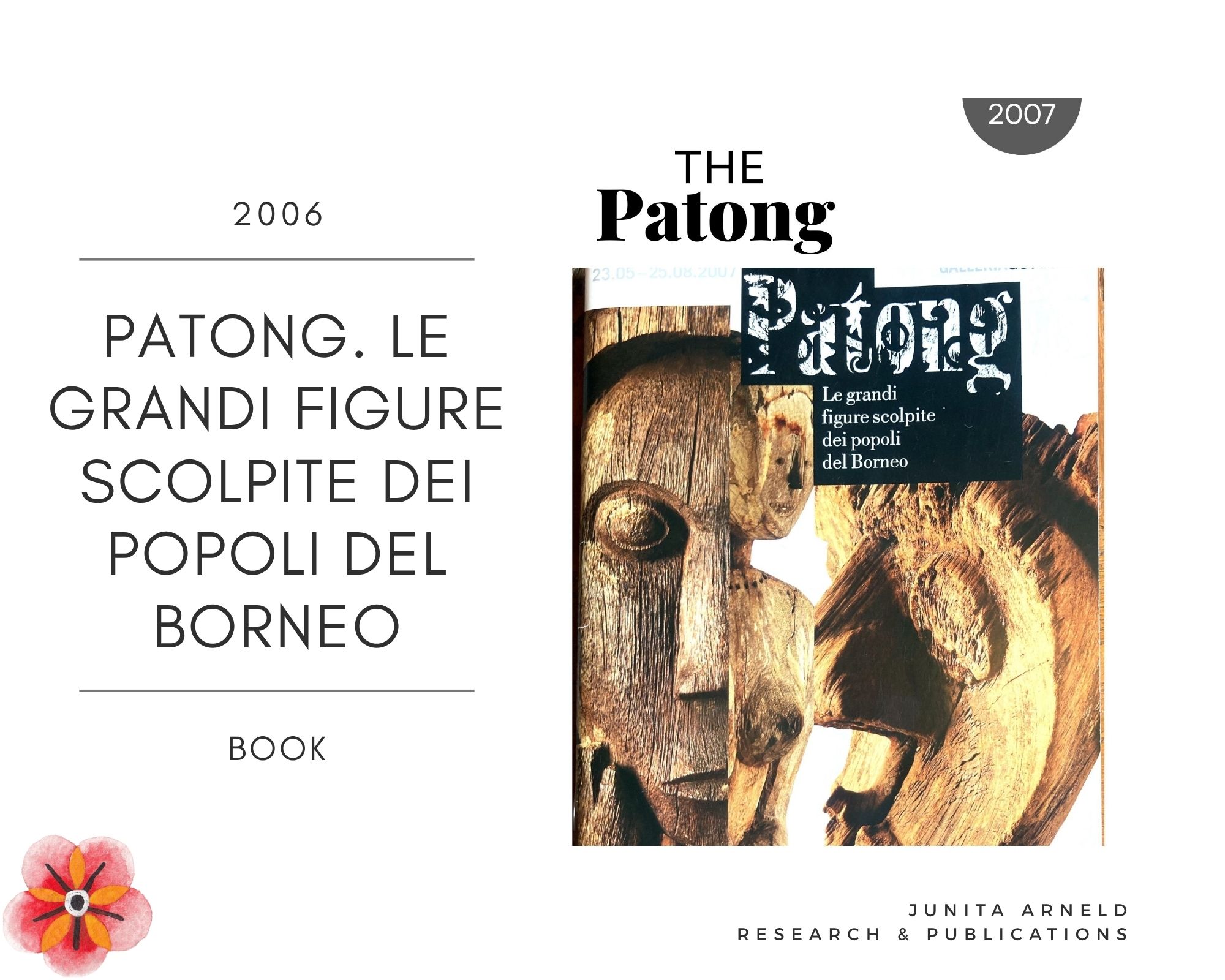 Cover — Patong: La Grande Scultura dei Popoli del Borneo