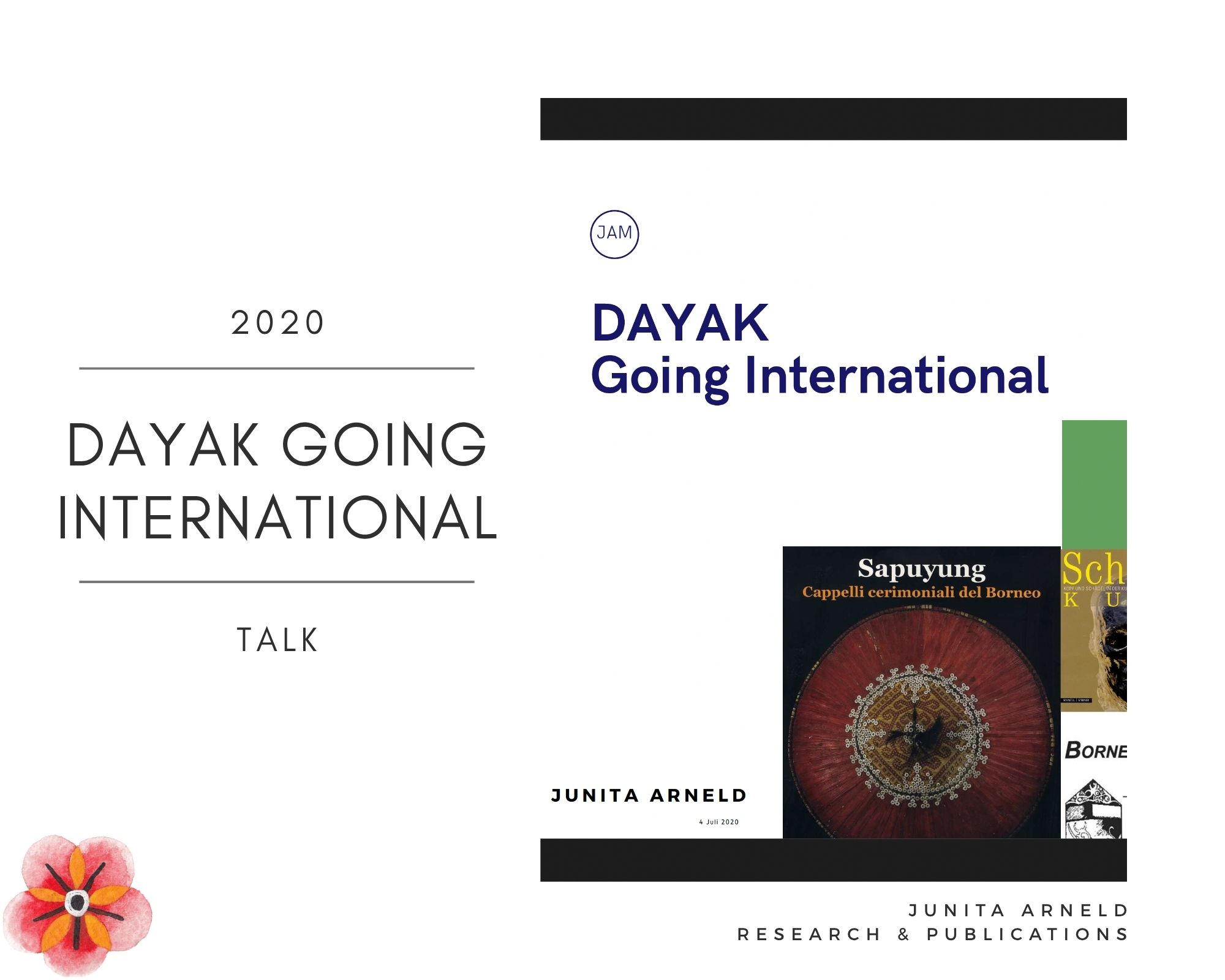 Cover — “Dayak Going International.” In Kearifan Lokal & Pemberdayaan Masyarakat (2020)
